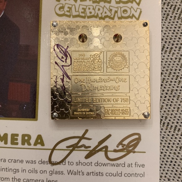 Disney 2018 Animation Celebration 101 Dalmatians Pongo Perdita Pin LE 750 SIGNED - Picture 10 of 13